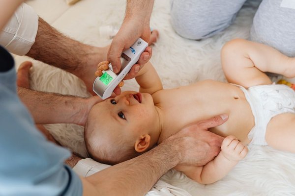 infant fever by age